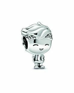 Pandora Moments Silver Teenage Boy Charm Women