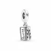 Pandora Silver Enamel Movie Clapperboard Dangle Charm Women