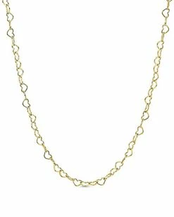 Pandora Shine 18K Gold Plated Joined Hearts Chain Necklace Women