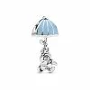 Pandora Disney Silver Pinocchio Jiminy Cricket Dangle Charm Women