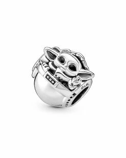 Pandora X Star Wars Silver Grogu & Crib Charm Women -Pandora Sales Store 6030641539 RLLD 4