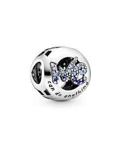 Pandora Moments Silver CZ We Can Do Anything Charm Women
