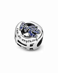 Pandora Moments Silver CZ We Can Do Anything Charm Women -Pandora Sales Store 6030850254 RLLD 4