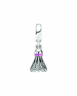 Pandora Moments Silver Badminton Dangle Charm Women -Pandora Sales Store 6030886031 RLLD 3