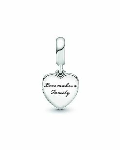 Pandora Moments Silver CZ Family Charm Women 9 Pandora Moments Silver CZ Family Charm Women -Pandora Sales Store 6030940678 RLLD 3