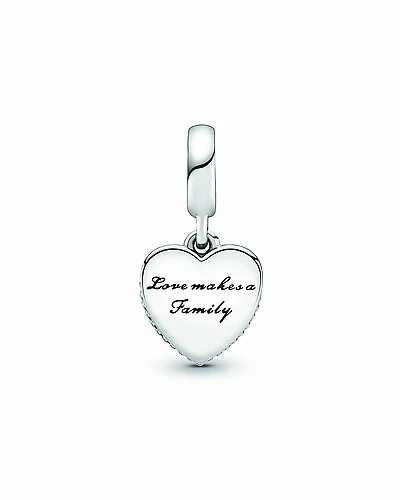 Pandora Moments Silver CZ Family Charm Women 3 Pandora Moments Silver CZ Family Charm Women - Image 3